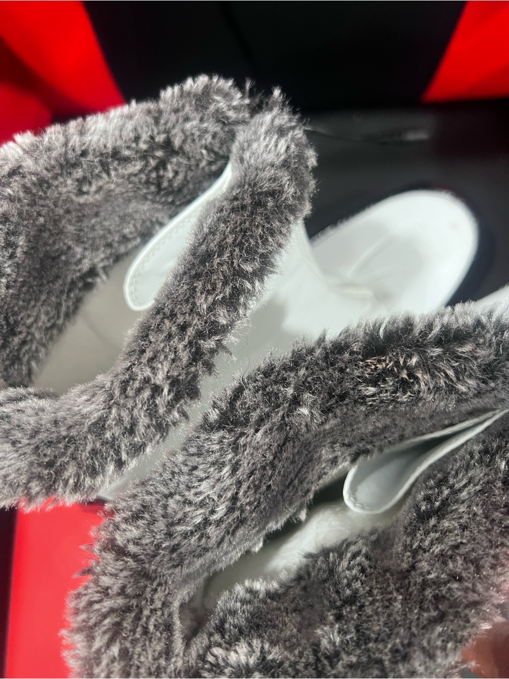 Women’s Faux-Fur Lined Gray Winter Boots